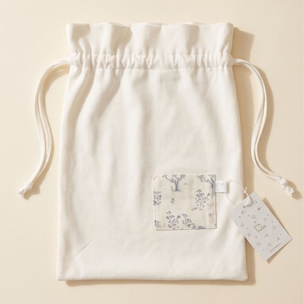 Bolsa para ropa sucia Martha Azul