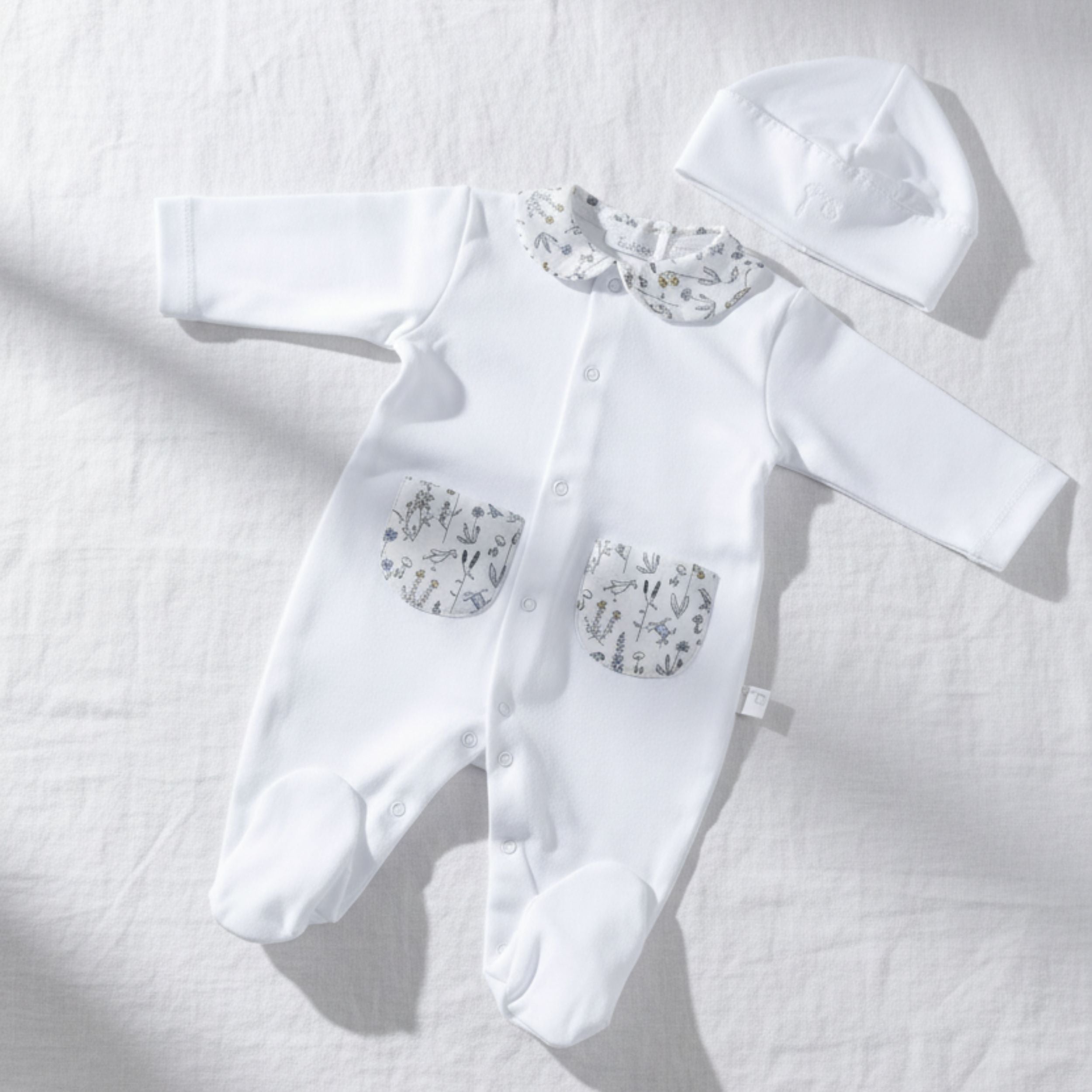 Pijamita Liberty Animales Azul