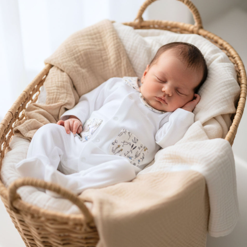 Pijamita Liberty Animales Azul