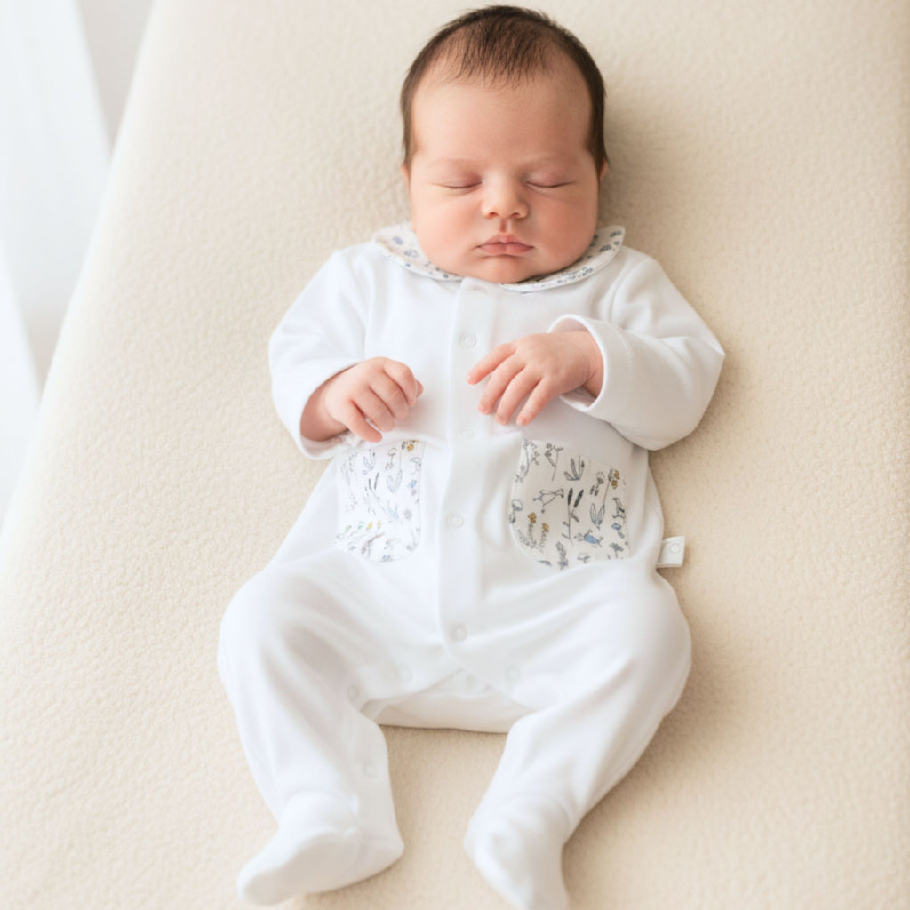 Pijamita Liberty Animales Azul