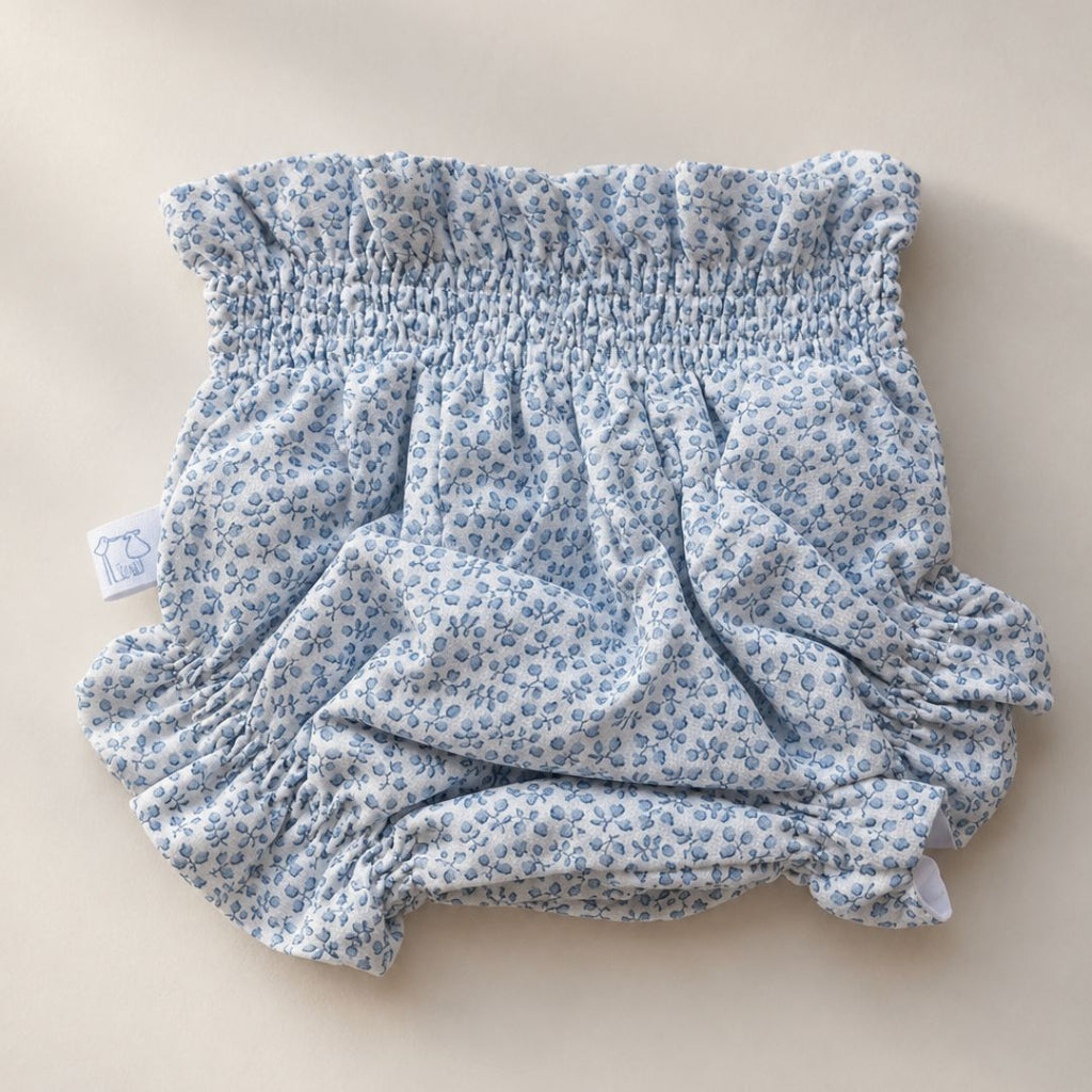 Culotte Florecitas Azul