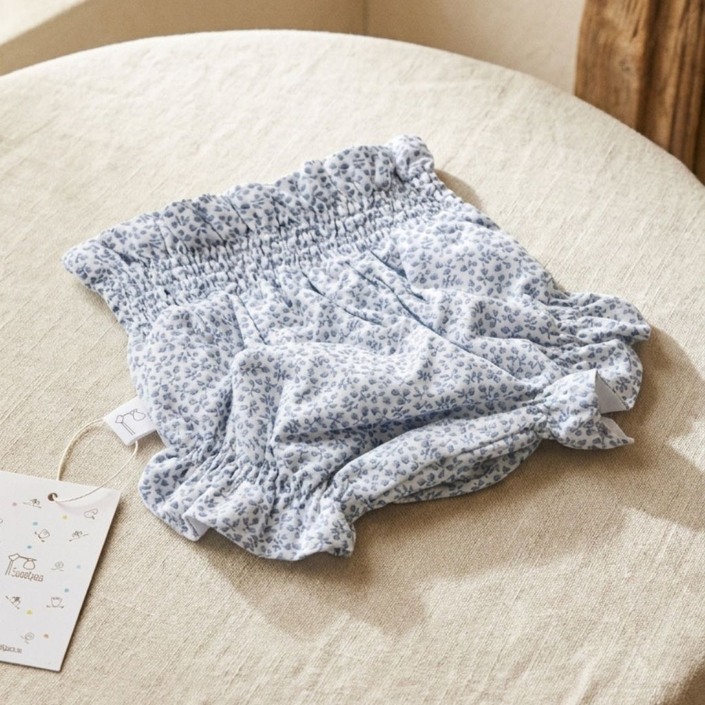 Culotte Florecitas Azul