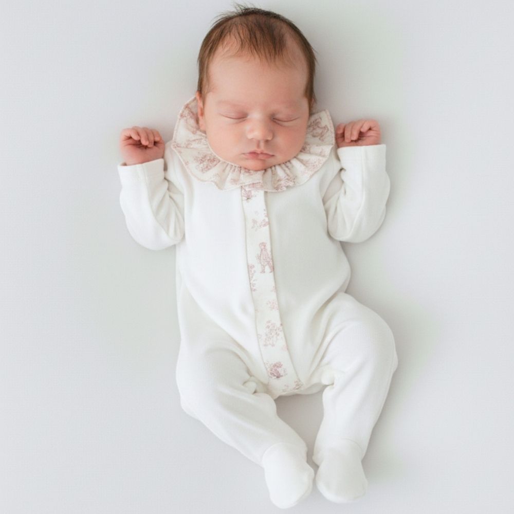 Boy's pajamas + baby's matching pajamas, pink