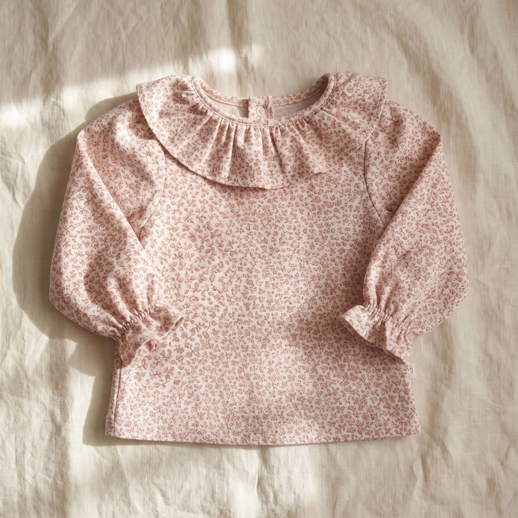 Camisita Florecitas Rosa
