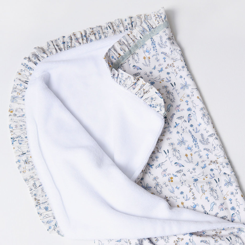 Arrullo Liberty Animales Azul