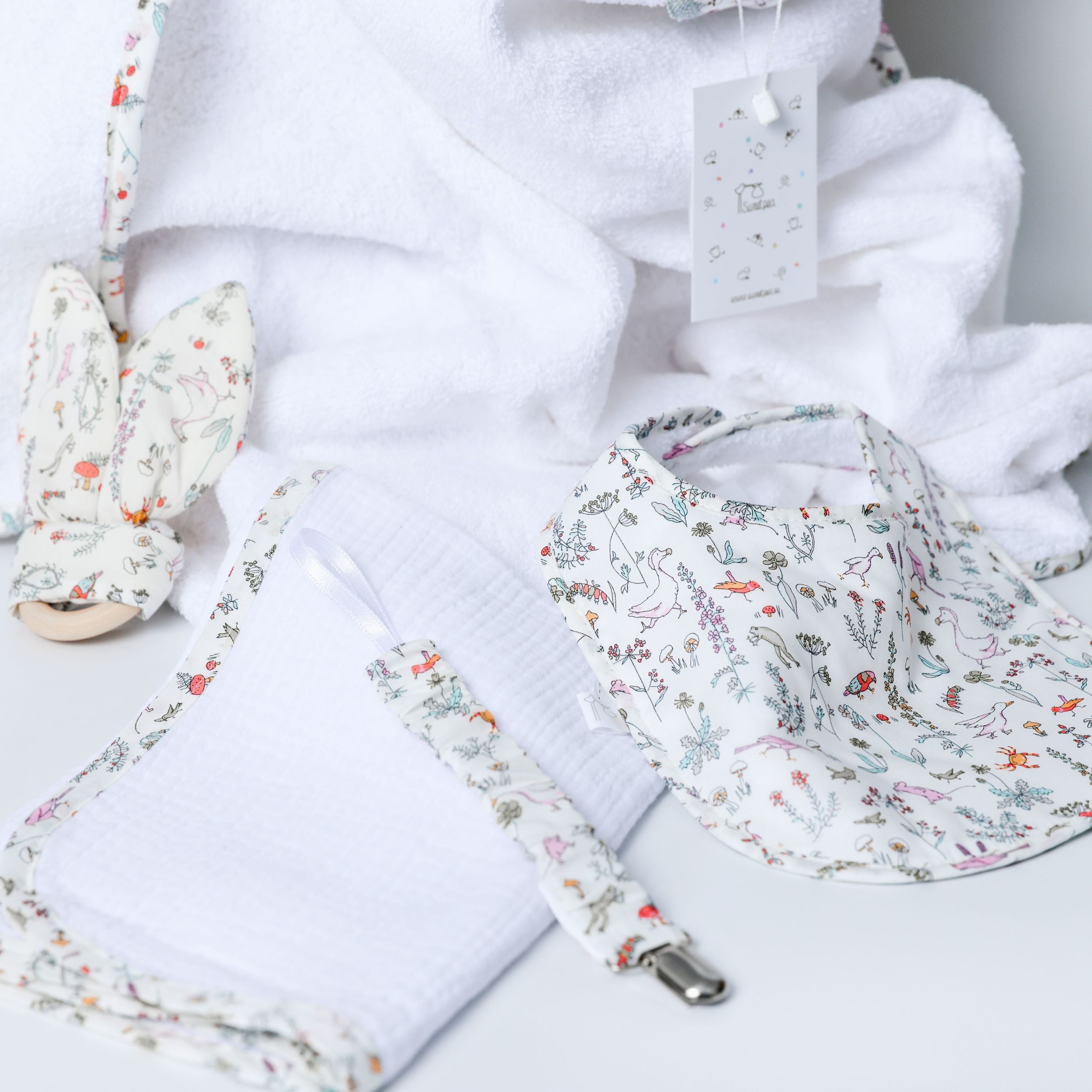 Pijamita Liberty Animales Rosa