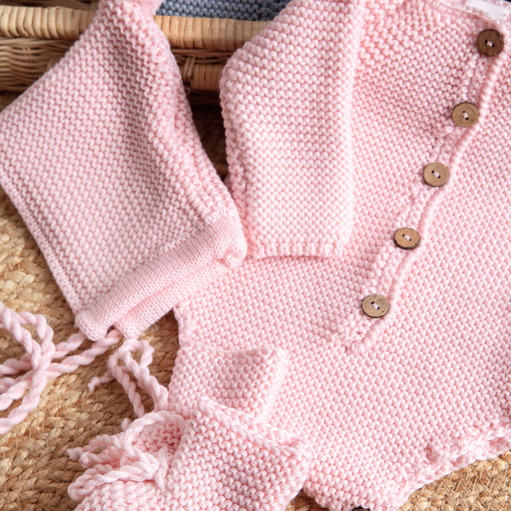 Conjunto Ranita Botones Merino