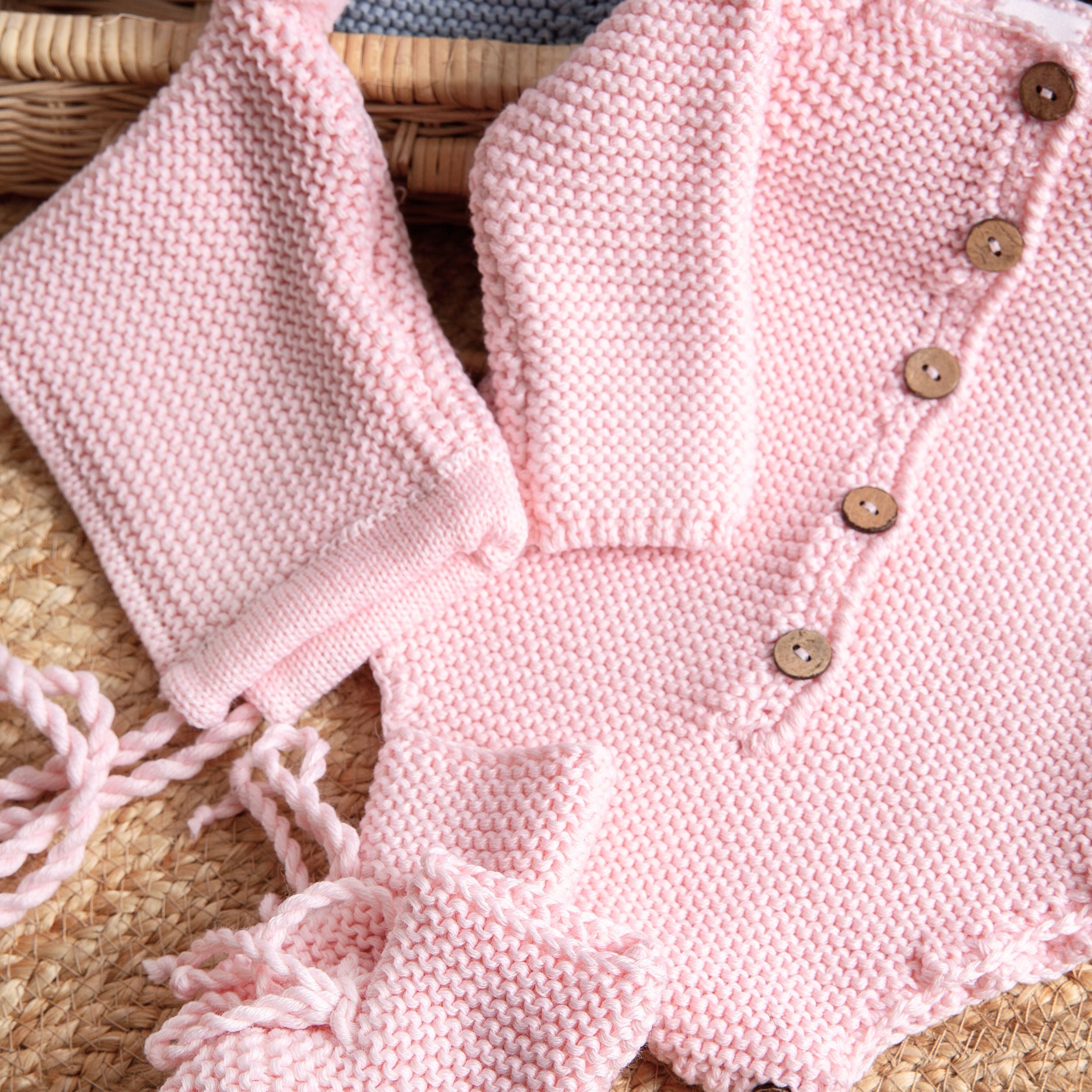 Conjunto Ranita Botones Merino