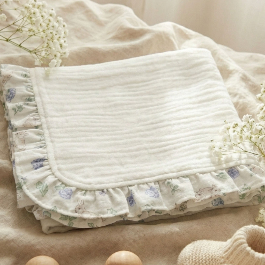 Muselina con volante Lapin - Sweetpea