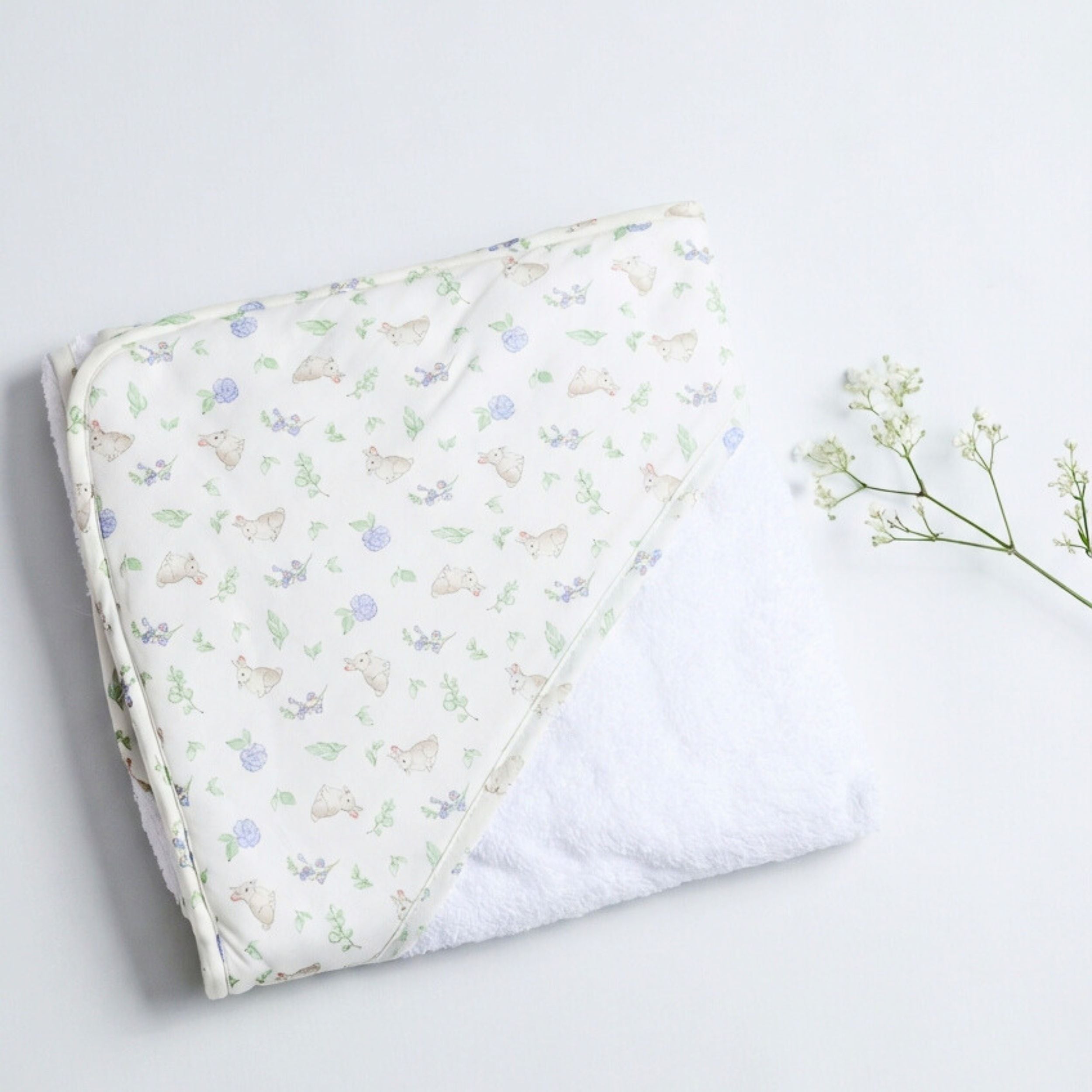 Toalla con capucha Lapin