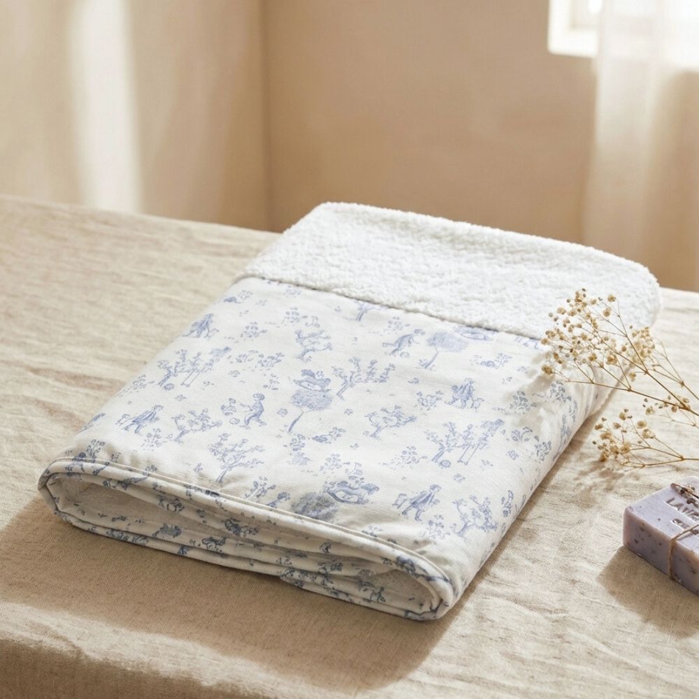 Toalla de baño grande Martha Azul