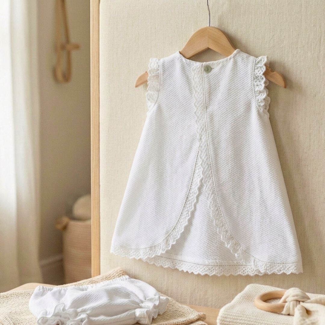 Faldon con capota pique