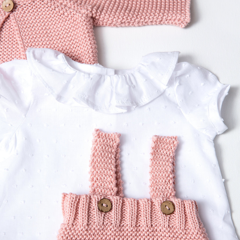 Camisita Plumeti Blanca manga corta - Sweetpea