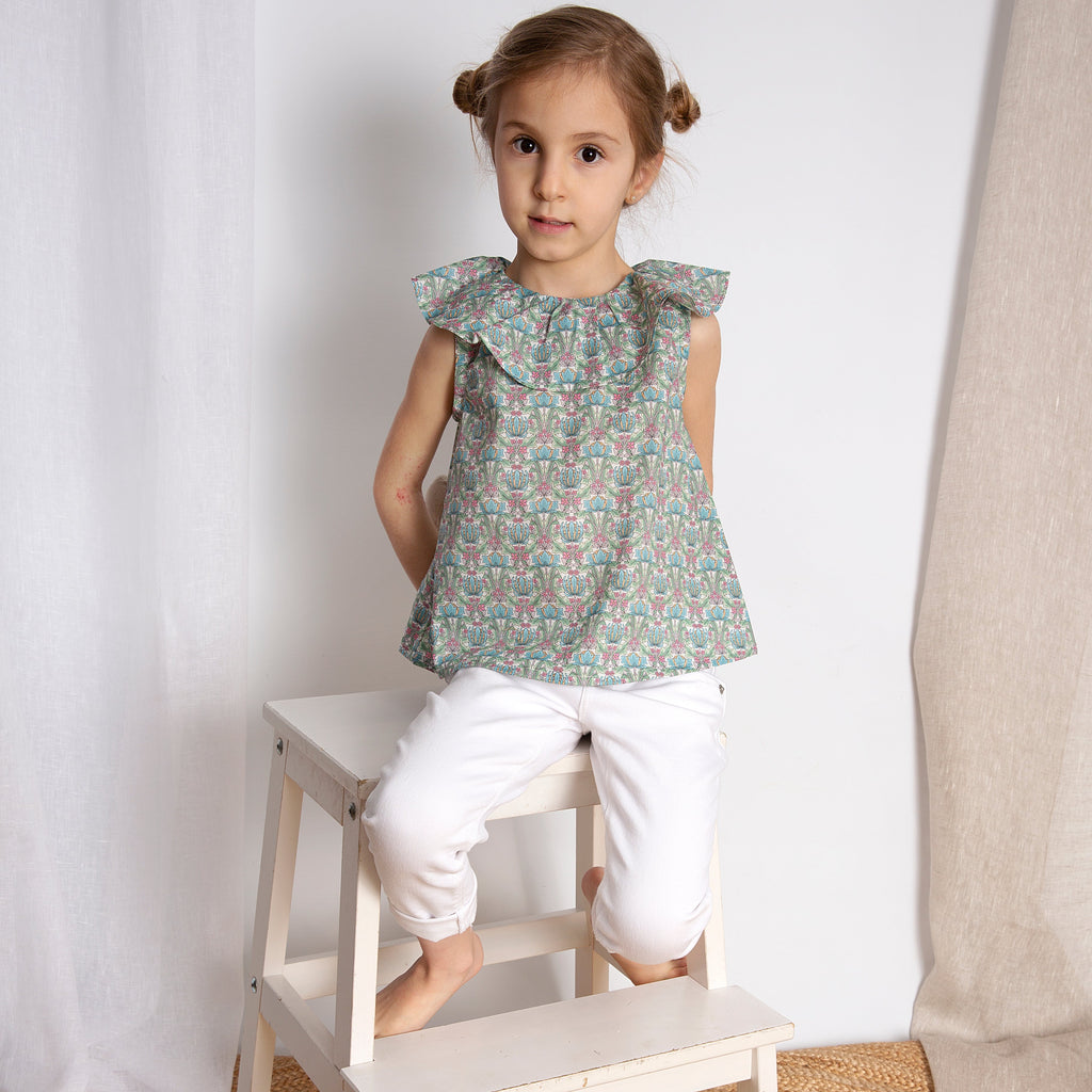 Blusa Liberty Nenufar - Sweetpea