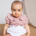 Camisita Bámbula Rosa manga corta - Sweetpea