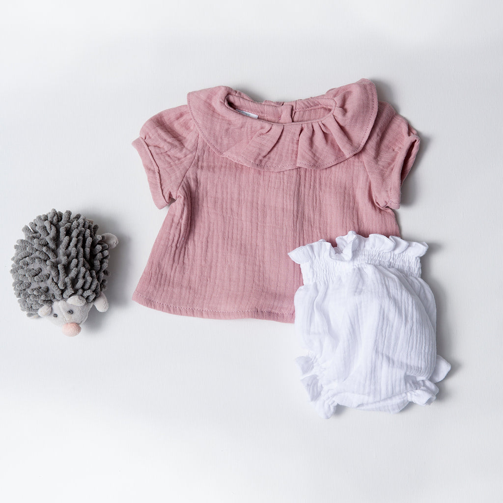 Camisita Bámbula Rosa manga corta - Sweetpea