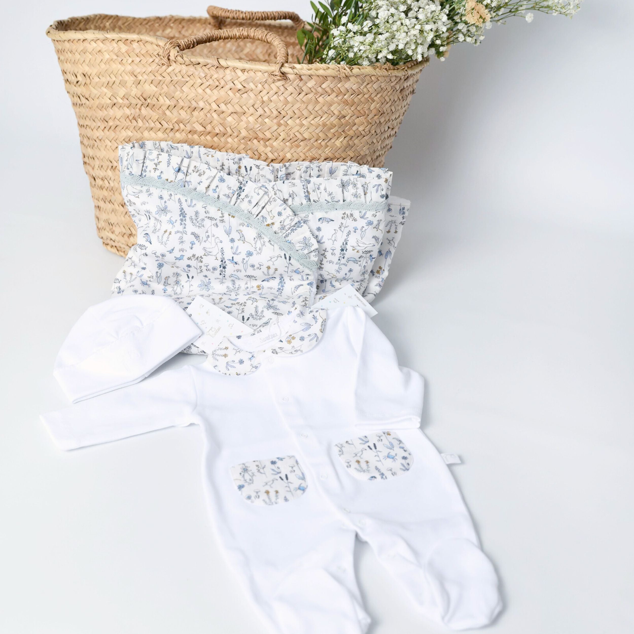 Pijamita Liberty Animales Azul