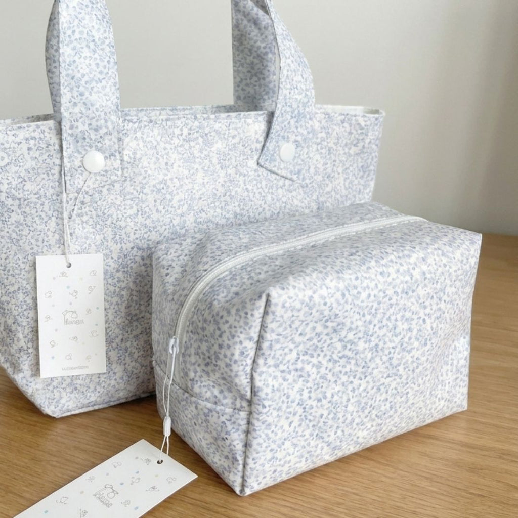 Set Bolsa de carrito y neceser Campari Azul
