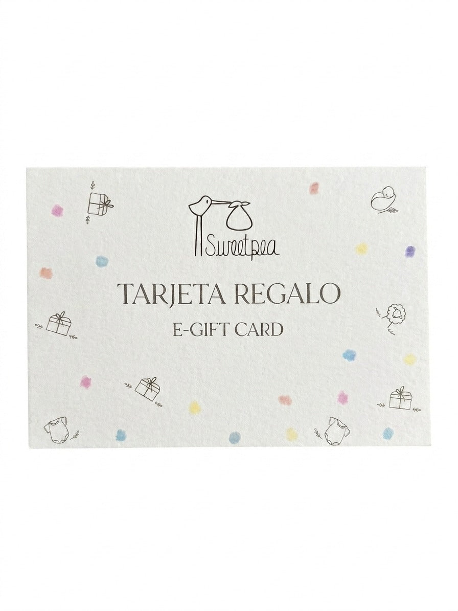 Tarjeta regalo Sweetpea