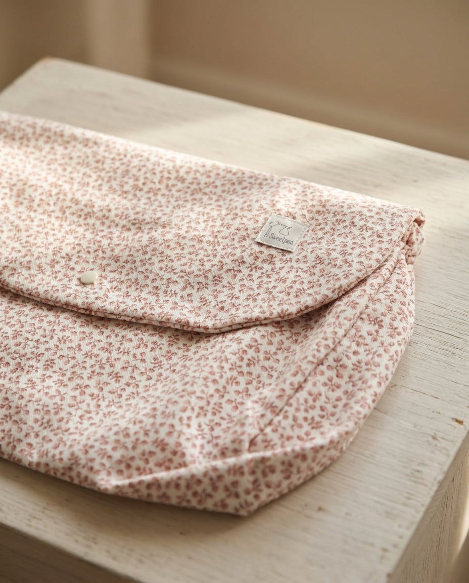 Bolsa muda Florecitas Rosa