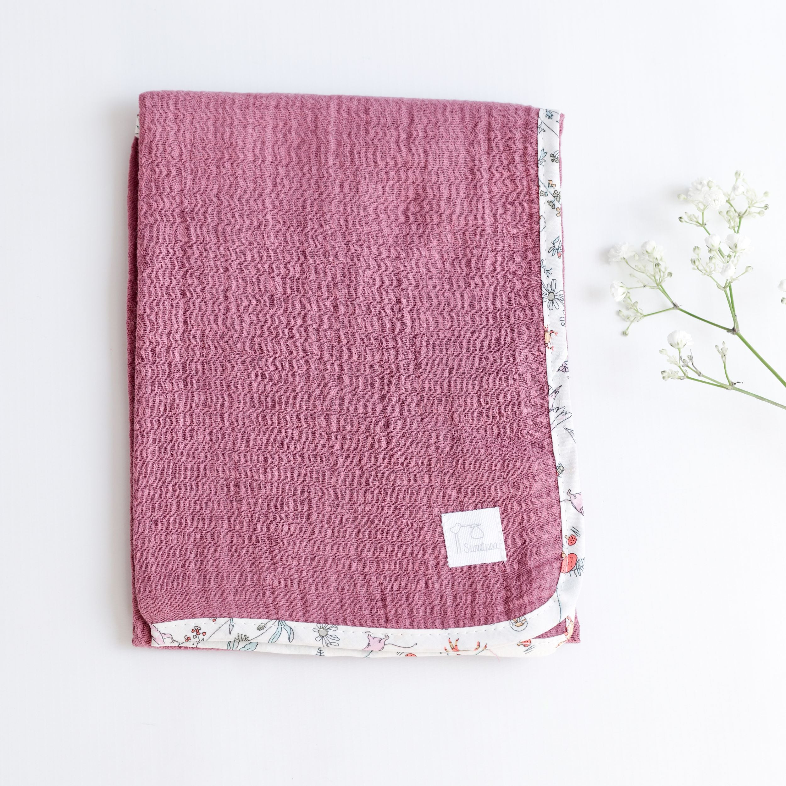 Muselina Liberty Animales Malva