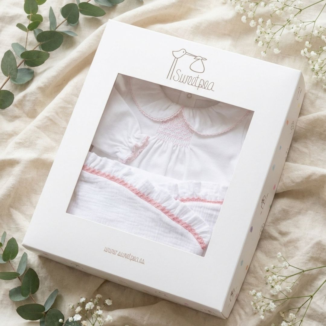 Caja Pijamita Nido con Arrullo Rosa